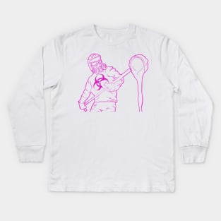 Blight Caster - Pink Kids Long Sleeve T-Shirt